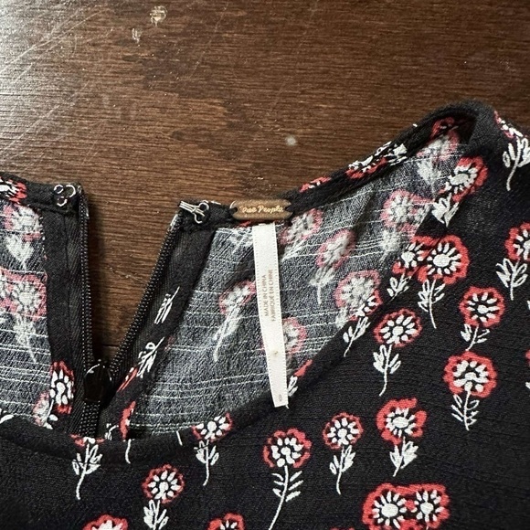 Free People-Corrie midi floral dress-size 0 new without tags - Picture 6 of 12